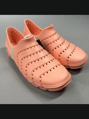 NEW Sperry Shoes Womens 9 pink water strider rubber slip on outdoor kayak boat